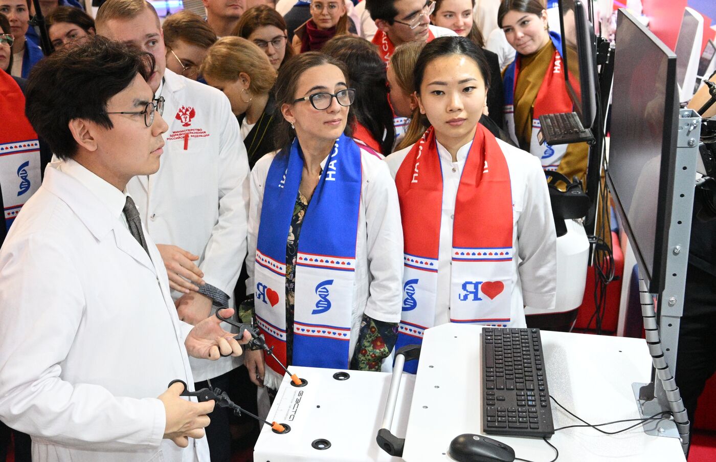 International RUSSIA EXPO forum and exhibition. Exhibition by Ministry of Healthcare, Promoting Health