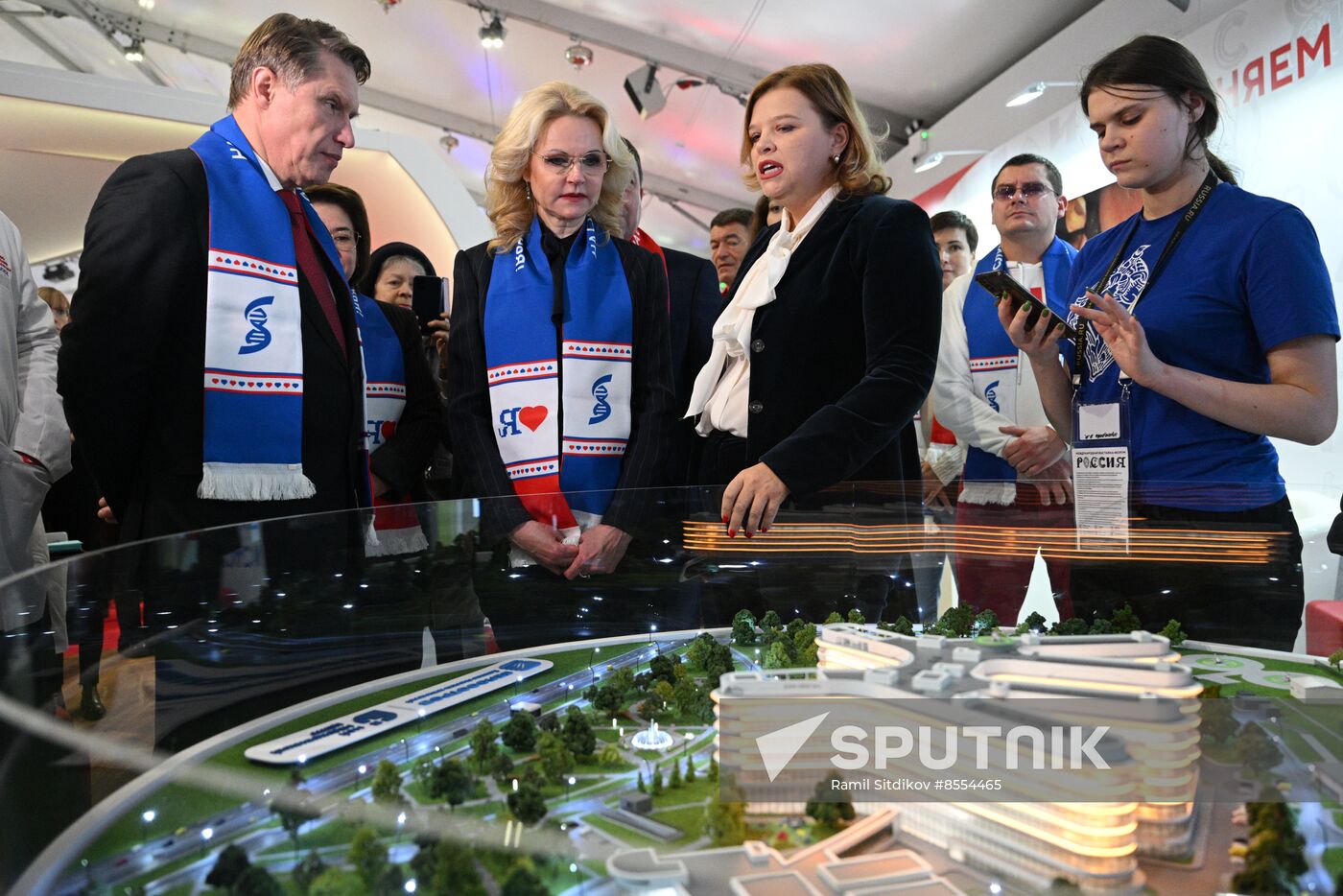 International RUSSIA EXPO forum and exhibition. Exhibition by Ministry of Healthcare, Promoting Health