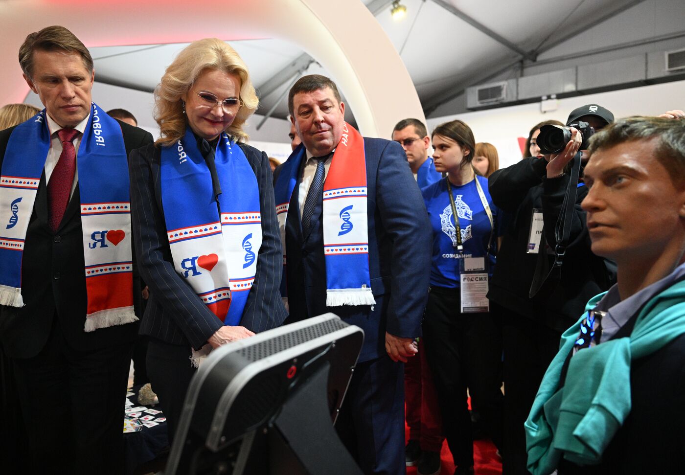 International RUSSIA EXPO forum and exhibition. Exhibition by Ministry of Healthcare, Promoting Health