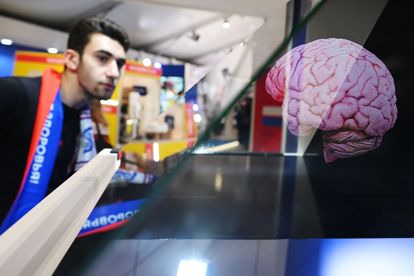 International RUSSIA EXPO forum and exhibition. Exhibition by Ministry of Healthcare, Promoting Health