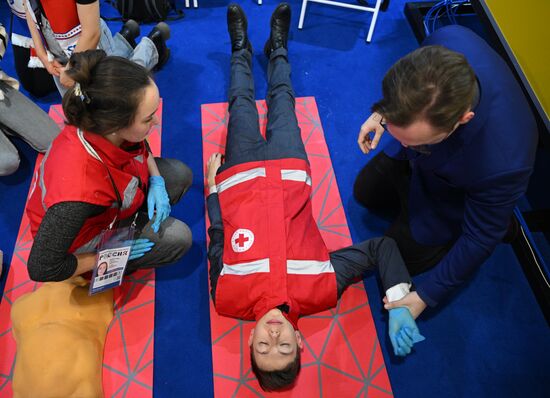 International RUSSIA EXPO forum and exhibition. Exhibition by Ministry of Healthcare, Promoting Health