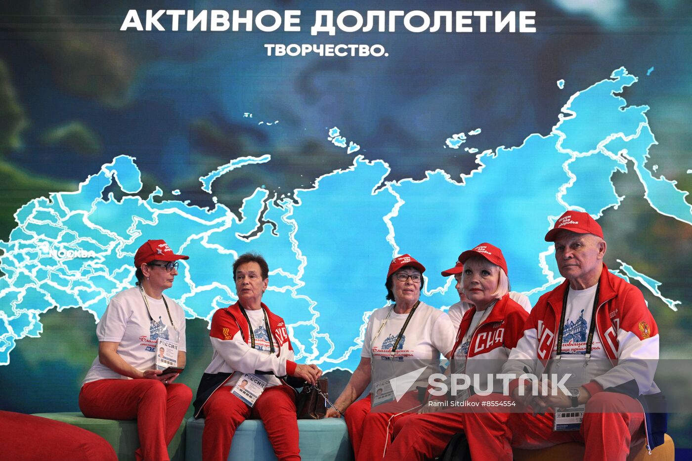 International RUSSIA EXPO forum and exhibition. Exhibition by Ministry of Healthcare, Promoting Health