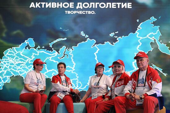 International RUSSIA EXPO forum and exhibition. Exhibition by Ministry of Healthcare, Promoting Health