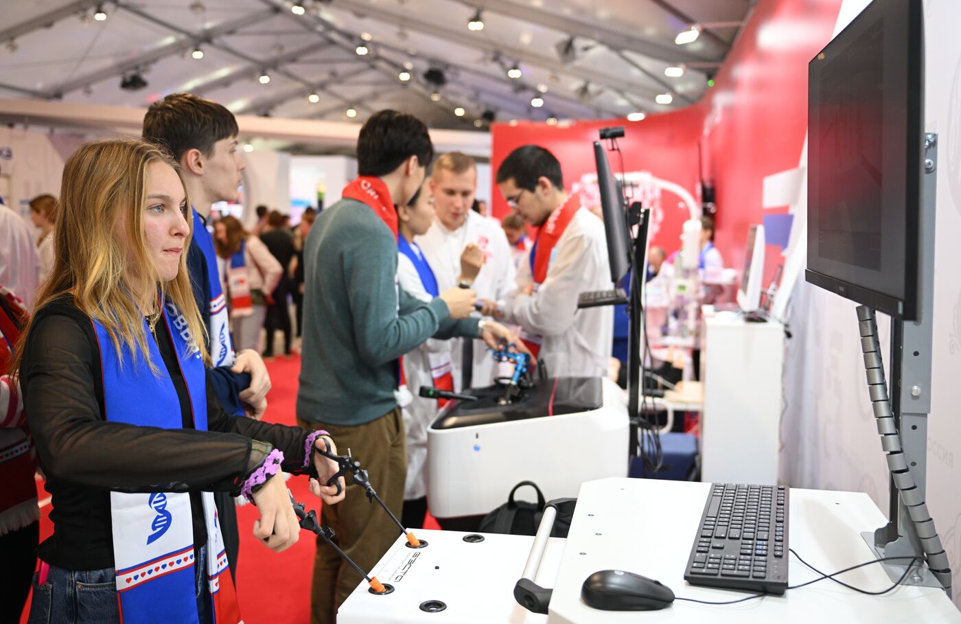 International RUSSIA EXPO forum and exhibition. Exhibition by Ministry of Healthcare, Promoting Health