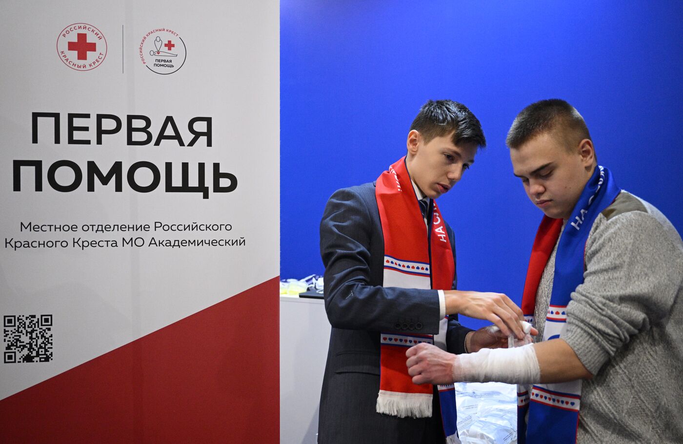International RUSSIA EXPO forum and exhibition. Exhibition by Ministry of Healthcare, Promoting Health