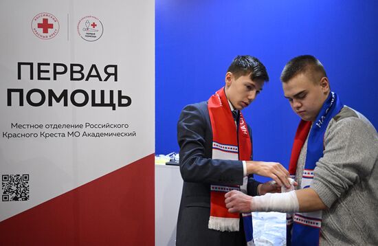 International RUSSIA EXPO forum and exhibition. Exhibition by Ministry of Healthcare, Promoting Health