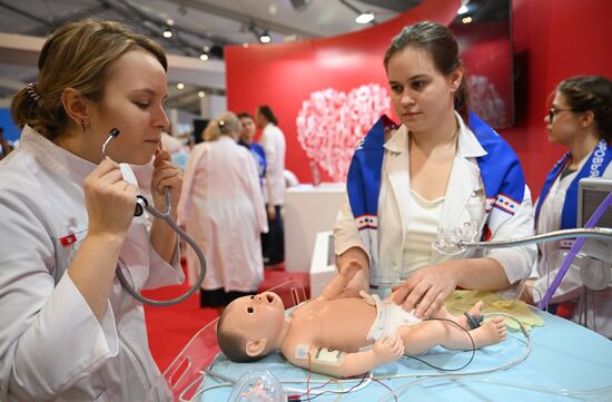 International RUSSIA EXPO forum and exhibition. Exhibition by Ministry of Healthcare, Promoting Health