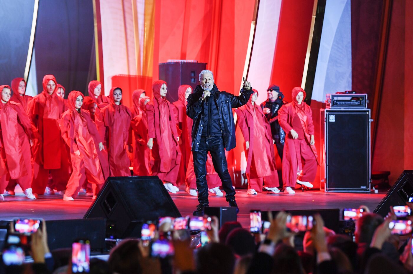 International RUSSIA EXPO forum and exhibition. Singer Oleg Gazmanov tribute show