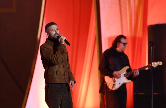 International RUSSIA EXPO forum and exhibition. Singer Oleg Gazmanov tribute show