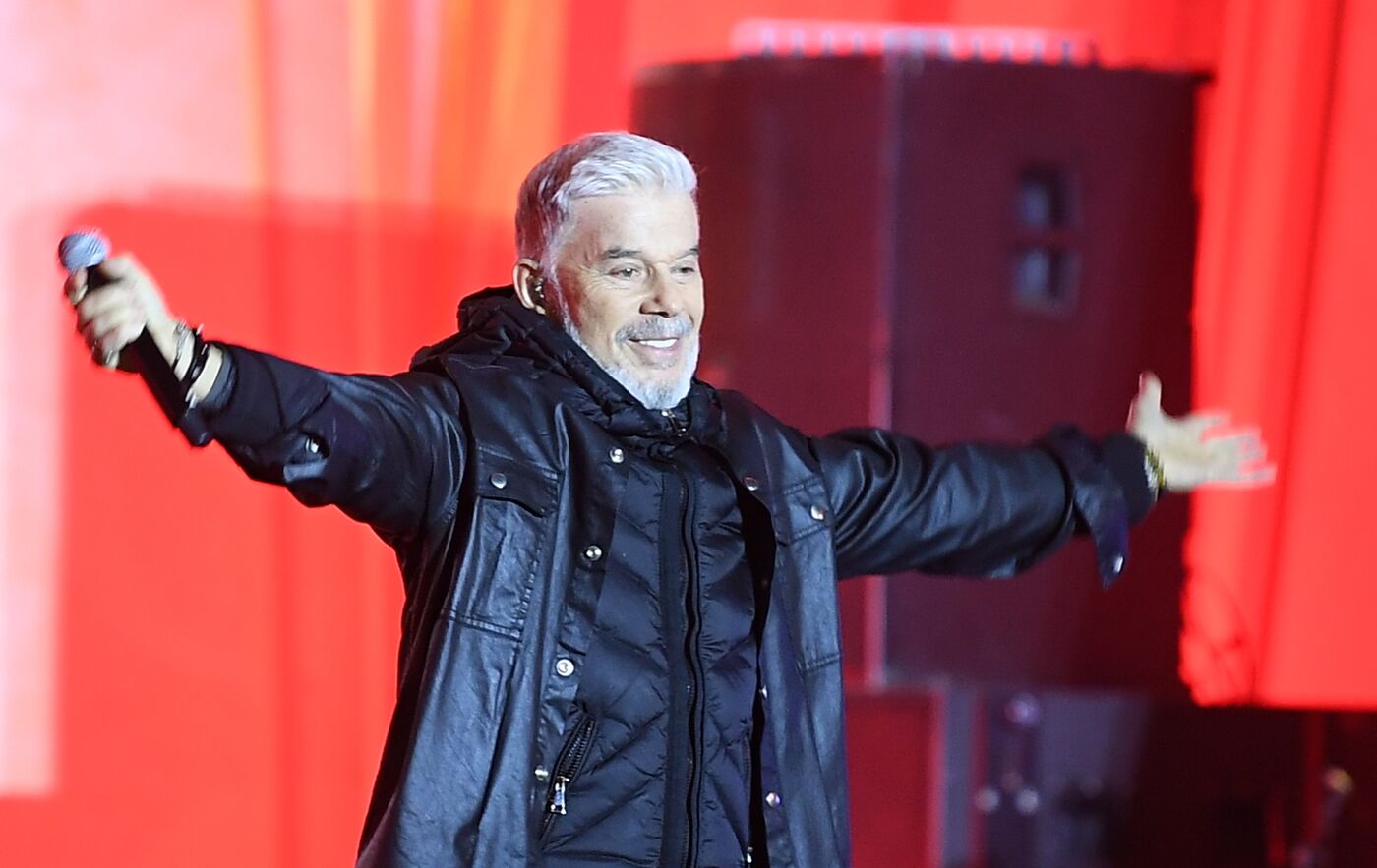 International RUSSIA EXPO forum and exhibition. Singer Oleg Gazmanov tribute show