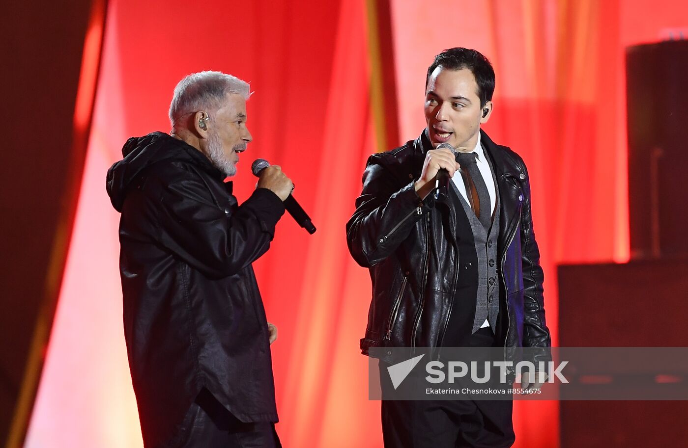 International RUSSIA EXPO forum and exhibition. Singer Oleg Gazmanov tribute show