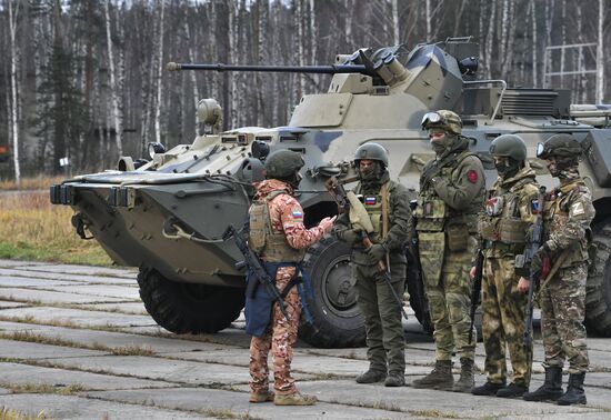 Russia Defence NBC Protection Troops