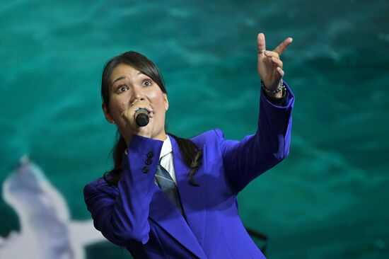 RUSSIA EXPO. Show by Sakhalin pop performers