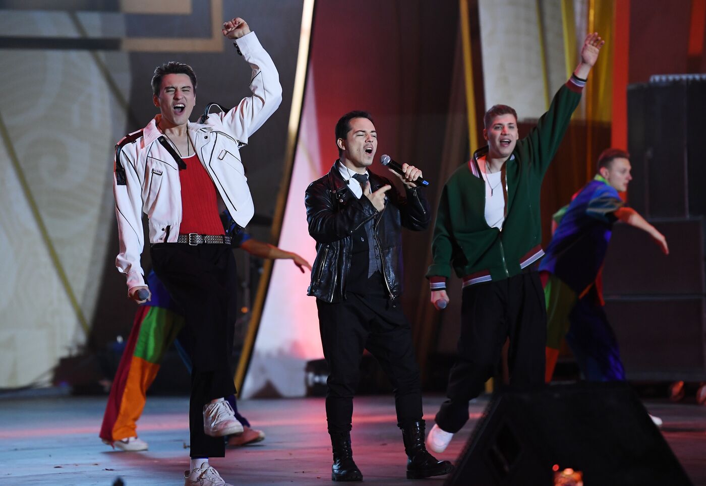 International RUSSIA EXPO forum and exhibition. Singer Oleg Gazmanov tribute show