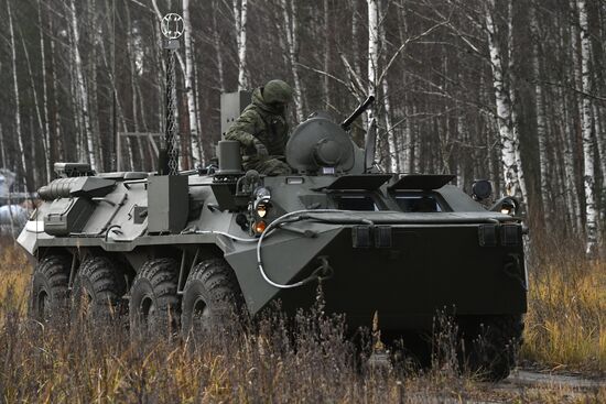 Russia Defence NBC Protection Troops