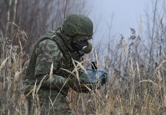 Russia Defence NBC Protection Troops