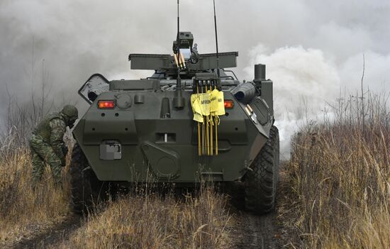 Russia Defence NBC Protection Troops