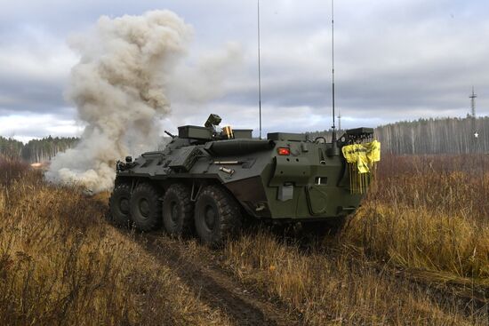 Russia Defence NBC Protection Troops