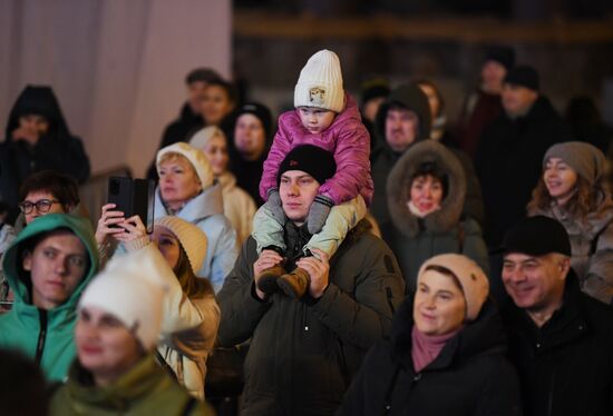 International RUSSIA EXPO forum and exhibition. Singer Oleg Gazmanov tribute show