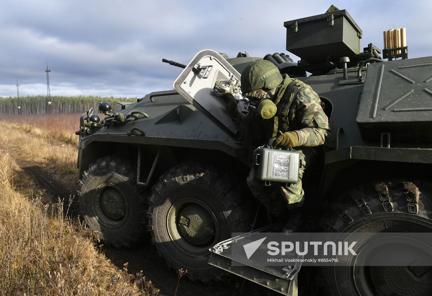 Russia Defence NBC Protection Troops