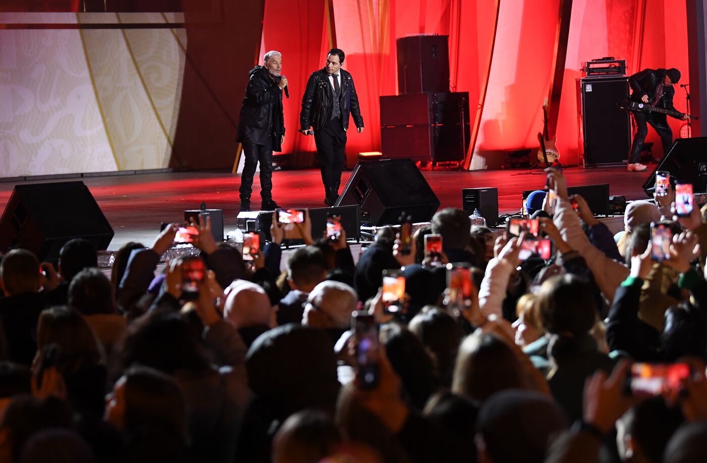 International RUSSIA EXPO forum and exhibition. Singer Oleg Gazmanov tribute show