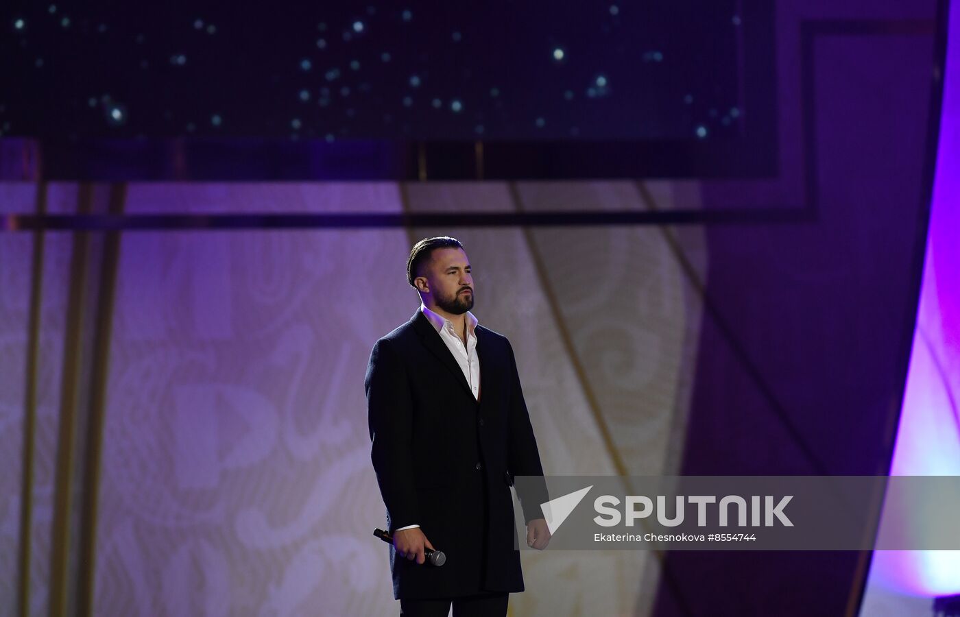 International RUSSIA EXPO forum and exhibition. Singer Oleg Gazmanov tribute show