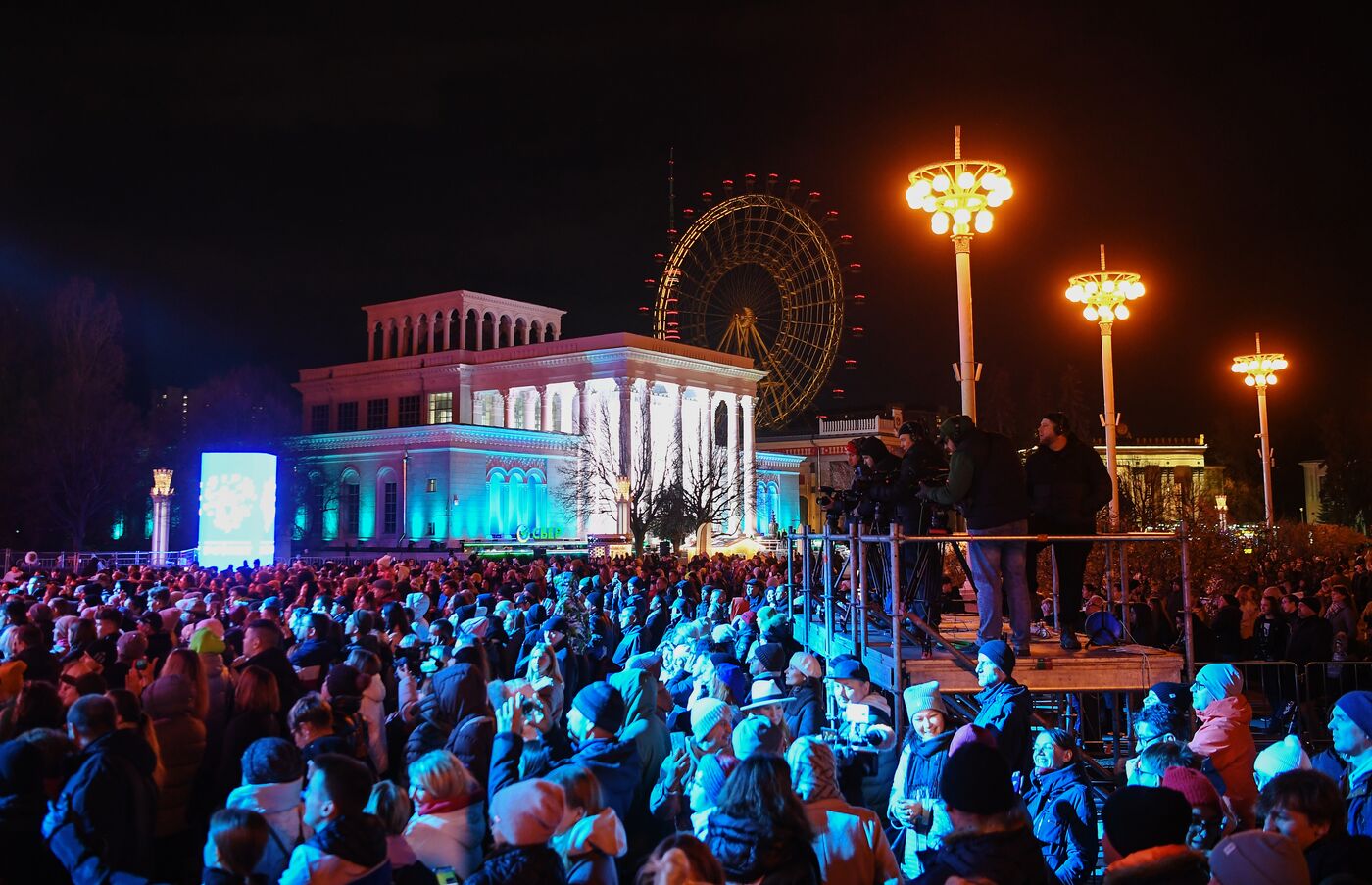 International RUSSIA EXPO forum and exhibition. Singer Oleg Gazmanov tribute show