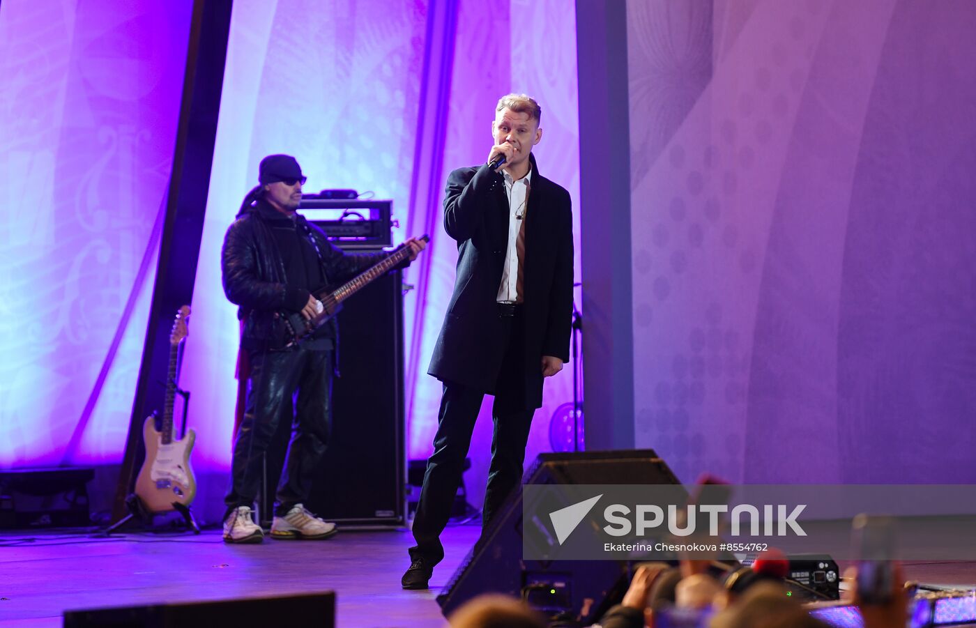 International RUSSIA EXPO forum and exhibition. Singer Oleg Gazmanov tribute show