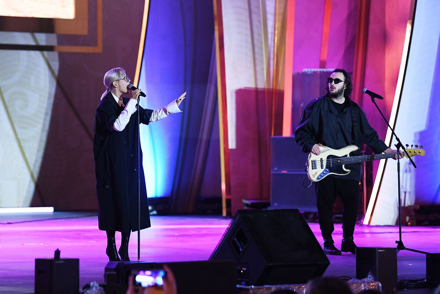 International RUSSIA EXPO forum and exhibition. Singer Oleg Gazmanov tribute show