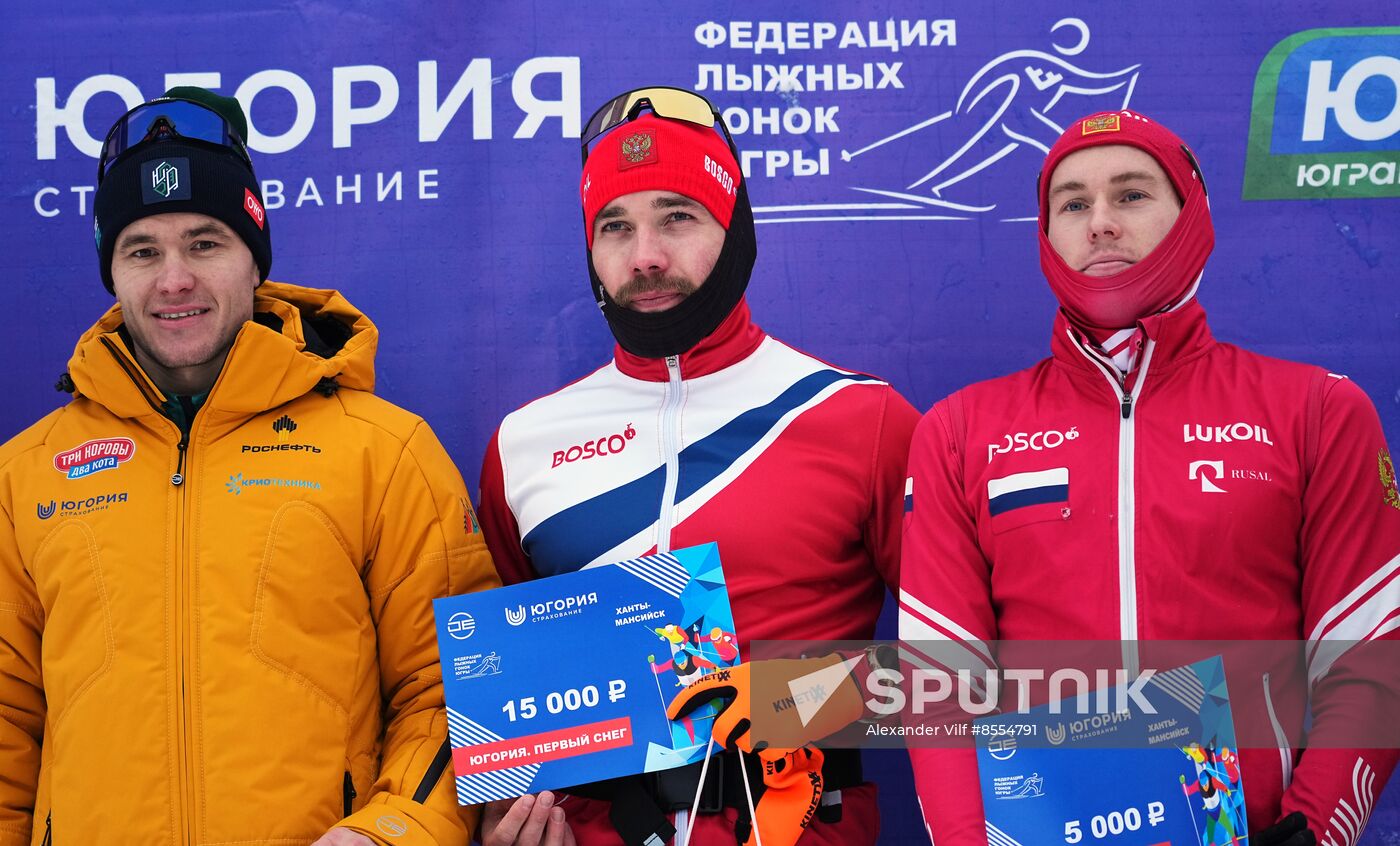 Russia Cross Country Yugoria Skiing Competition Men