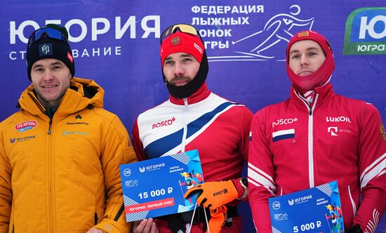 Russia Cross Country Yugoria Skiing Competition Men