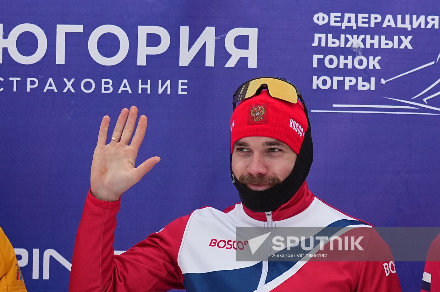 Russia Cross Country Yugoria Skiing Competition Men