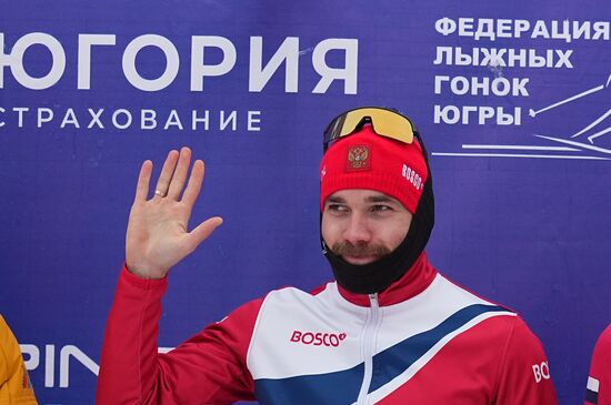 Russia Cross Country Yugoria Skiing Competition Men