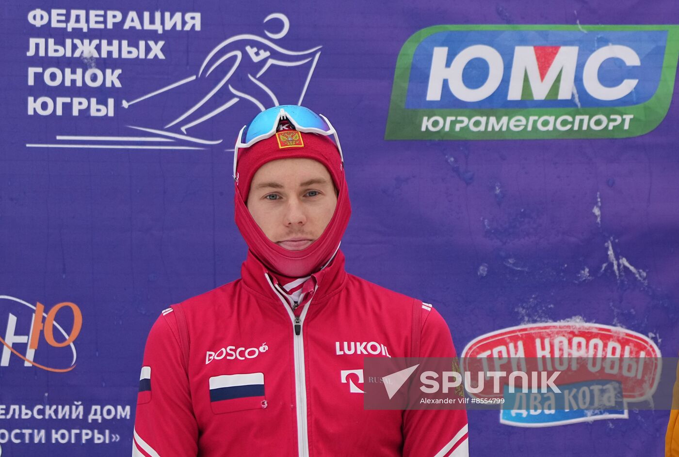 Russia Cross Country Yugoria Skiing Competition Men