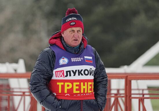 Russia Cross Country Yugoria Skiing Competition Men