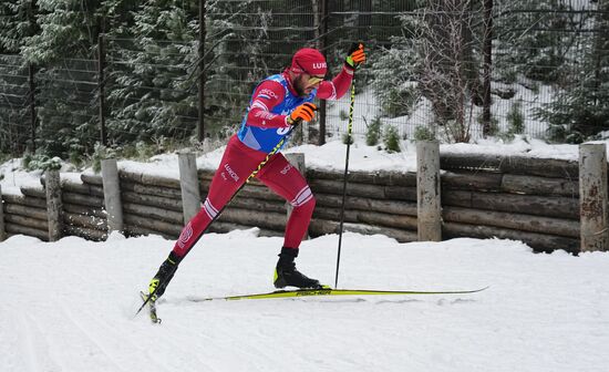 Russia Cross Country Yugoria Skiing Competition Men