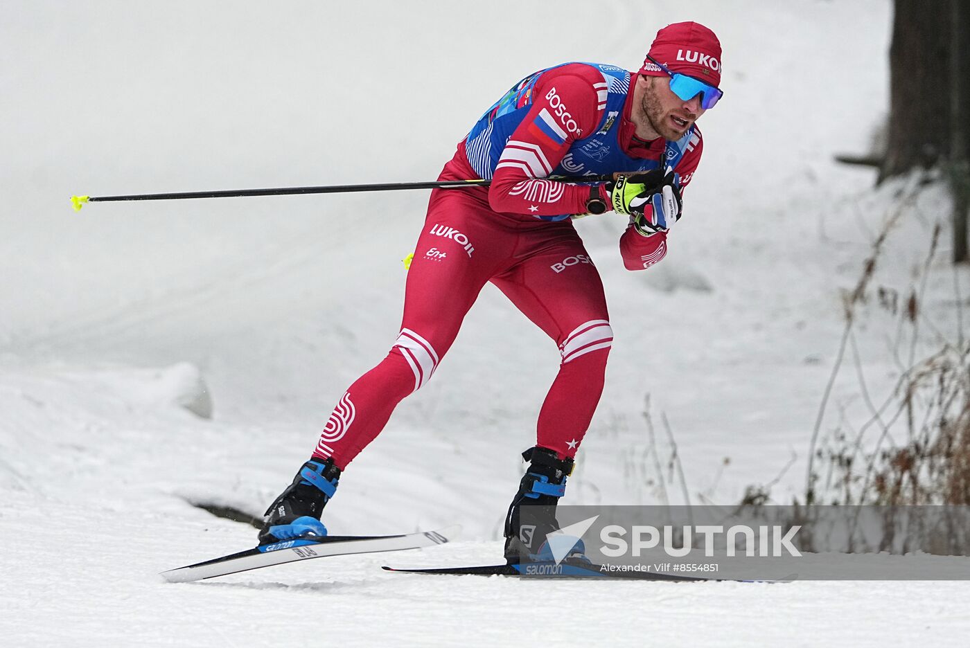 Russia Cross Country Yugoria Skiing Competition Men