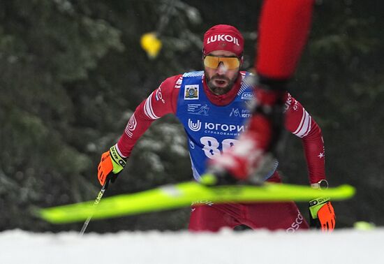 Russia Cross Country Yugoria Skiing Competition Men