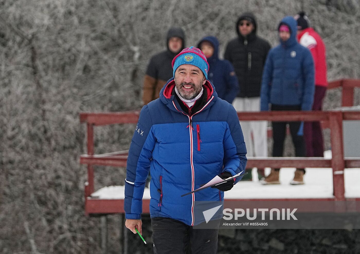 Russia Cross Country Yugoria Skiing Competition Men