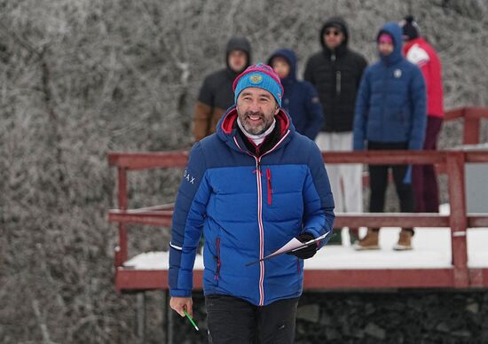 Russia Cross Country Yugoria Skiing Competition Men