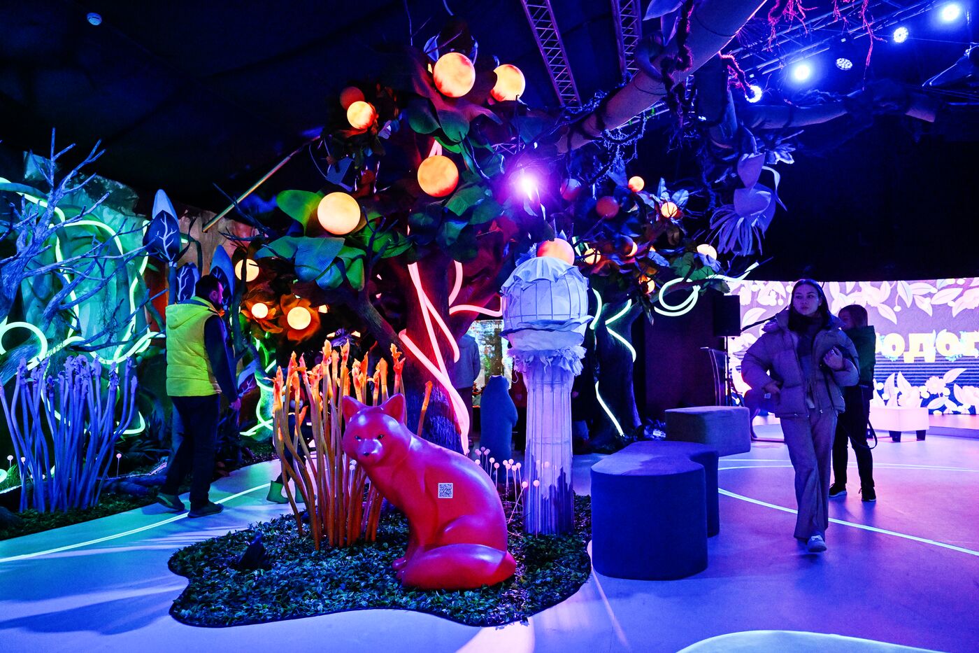 RUSSIA EXPO. Opening Ministry of Natural Resources and Environment's pavilion