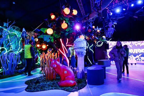 RUSSIA EXPO. Opening Ministry of Natural Resources and Environment's pavilion