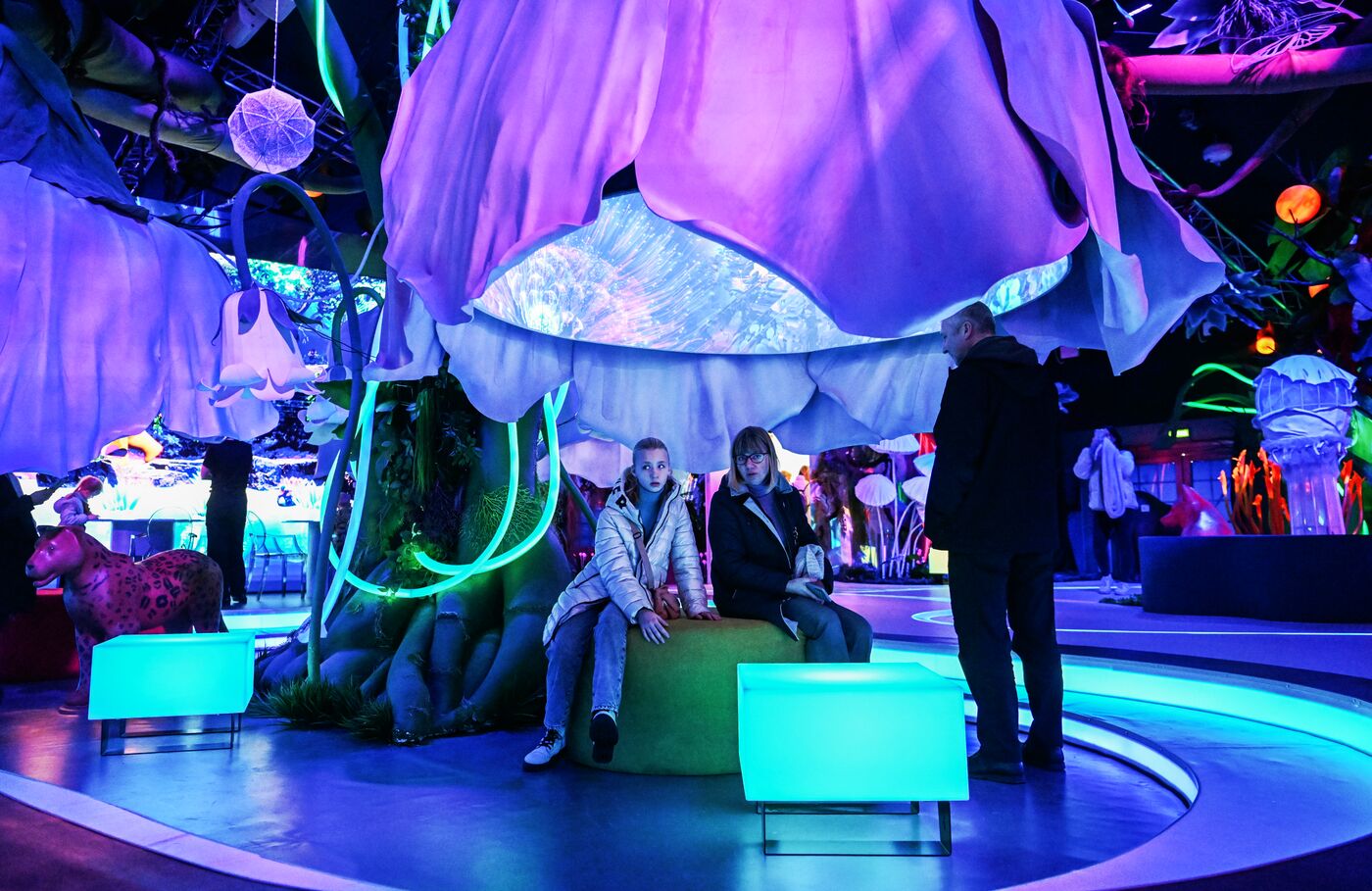 RUSSIA EXPO. Opening Ministry of Natural Resources and Environment's pavilion