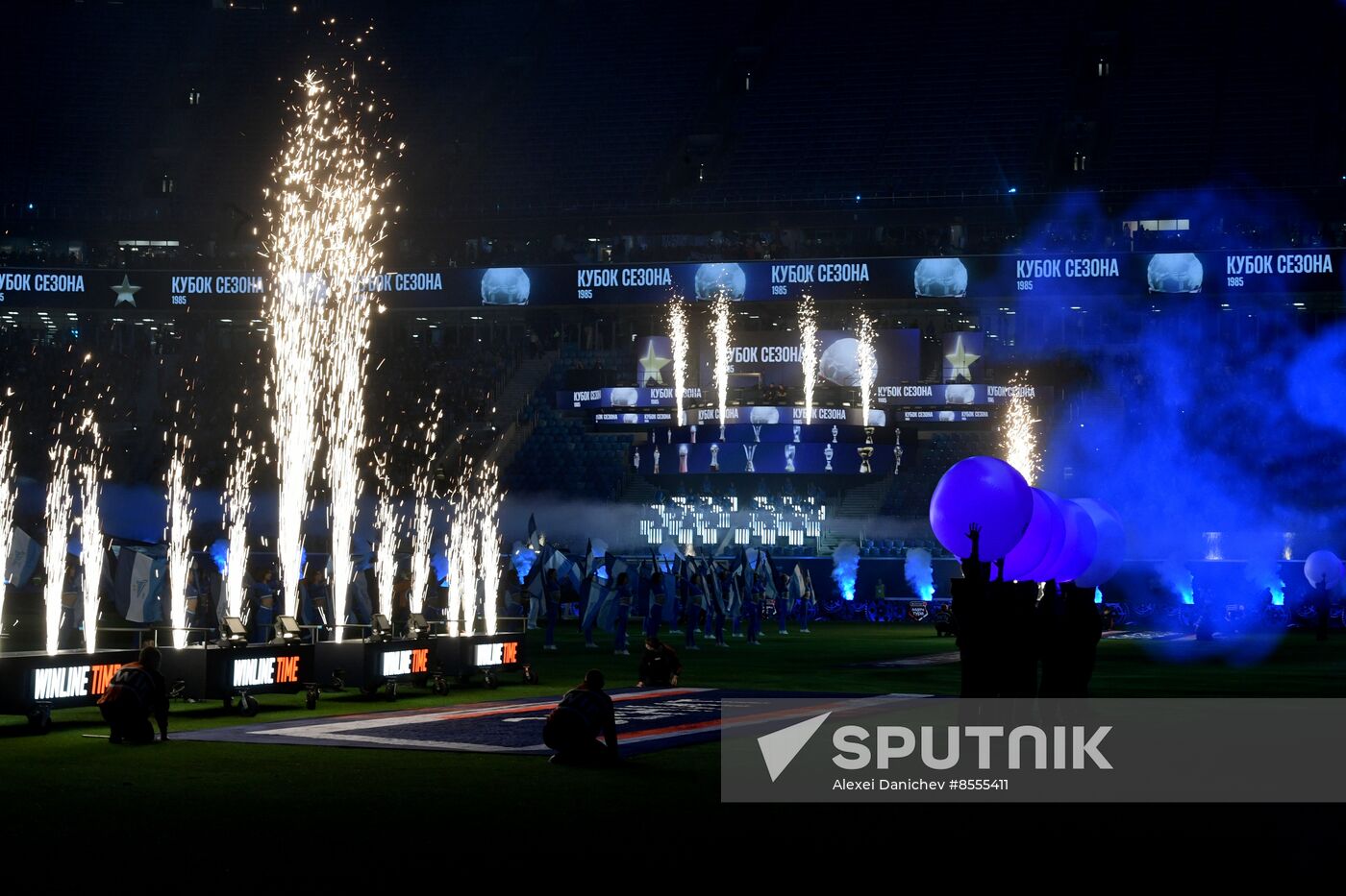 Russia Soccer Premier-League Zenit - Krasnodar