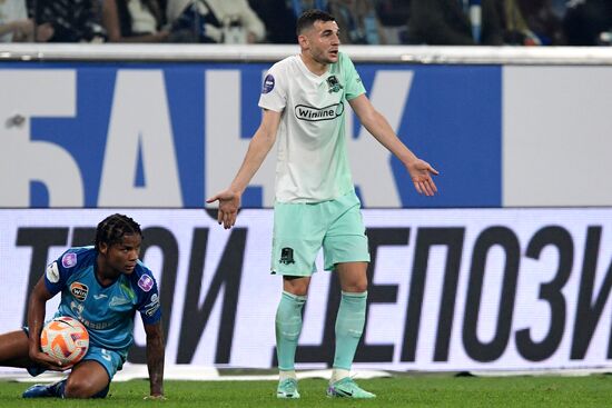 Russia Soccer Premier-League Zenit - Krasnodar