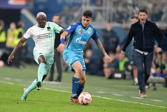 Russia Soccer Premier-League Zenit - Krasnodar