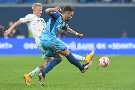 Russia Soccer Premier-League Zenit - Krasnodar