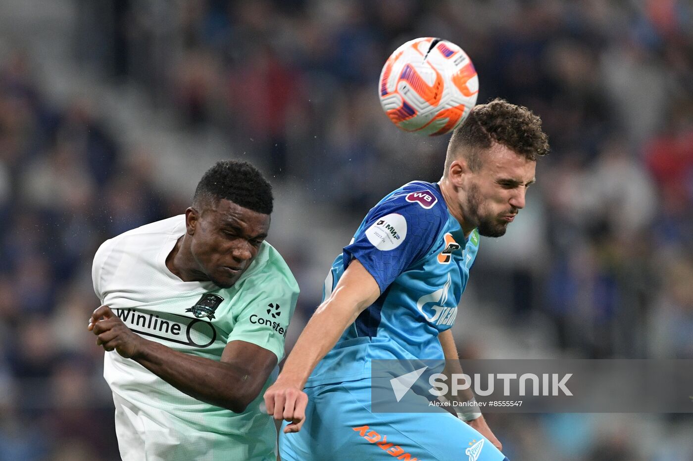 Russia Soccer Premier-League Zenit - Krasnodar