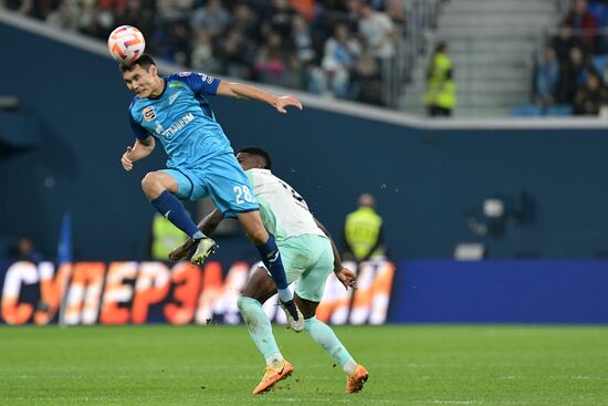 Russia Soccer Premier-League Zenit - Krasnodar