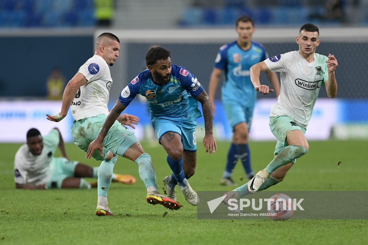 Russia Soccer Premier-League Zenit - Krasnodar
